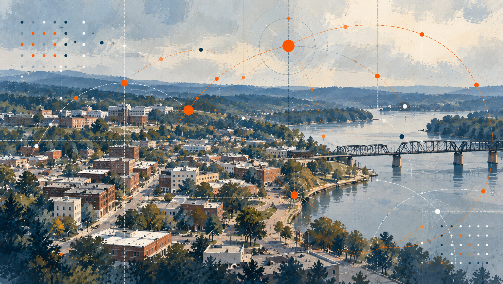 Mapping disaster response in Clarksville, USA